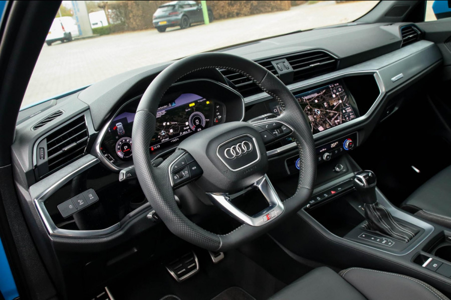 Audi Q3 35 TFSI 1.5 TFSI S Line Pro Line S 150pk S-Tronic 1e|DLR|Panoramadak|Virtual Cockpit|LED Matrix|Leder|ACC|B&O|20inch|Black