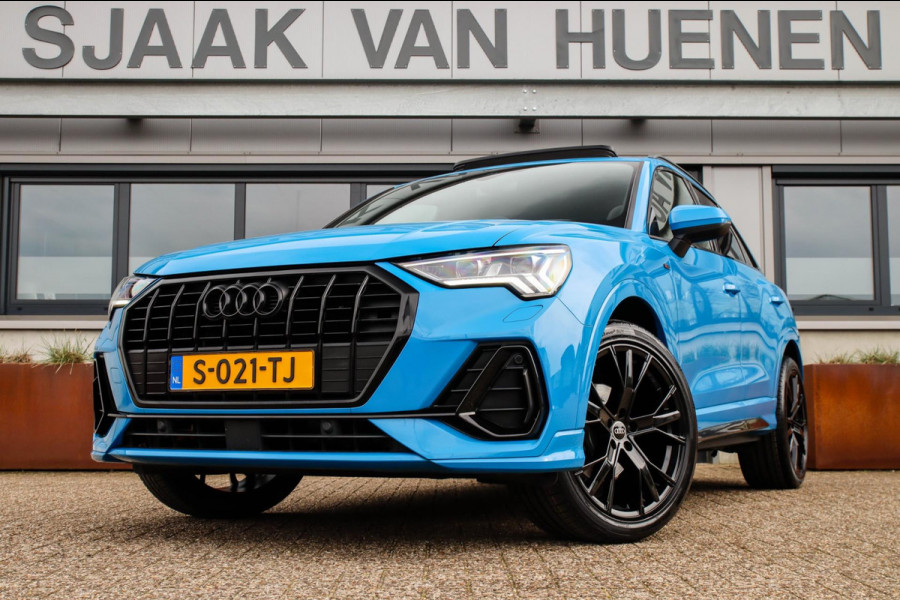 Audi Q3 35 TFSI 1.5 TFSI S Line Pro Line S 150pk S-Tronic 1e|DLR|Panoramadak|Virtual Cockpit|LED Matrix|Leder|ACC|B&O|20inch|Black