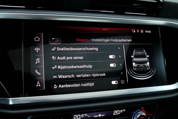 Audi Q3 35 TFSI 1.5 TFSI S Line Pro Line S 150pk S-Tronic! 1e|Panoramadak|Virtual Cockpit|LED|Leder elektrisch|Lane|20inch|Black