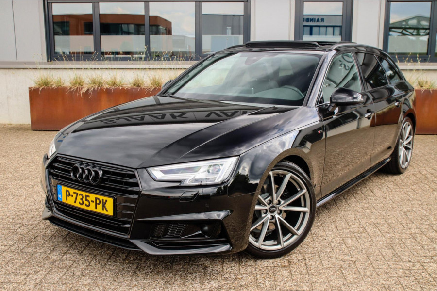 Audi A4 Avant 1.4 TFSI S line Black Edition Facelift 150pk S-Tronic 1e Eig|DLR|Panoramadak|Virtual Cockpit|LED Matrix|ACC|19|Black