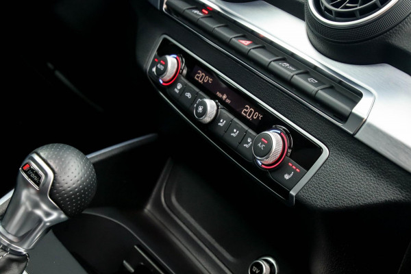 Audi Q2 1.4 TFSI CoD Sport Pro Line S S-line 150pk S-Tronic! 1e Eig|DLR|Panoramadak|LED Matrix|3D Knippers|Leder|Black|19|Trekhaak