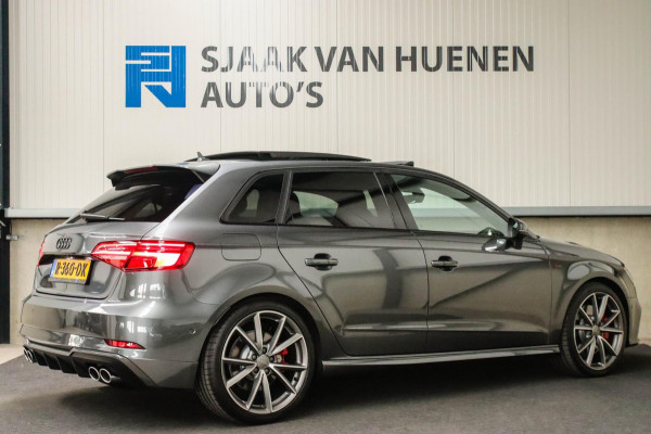 Audi A3 Sportback 2.0TFSI S3 quattro Facelift 310pk S-Tronic 1e Eig|DLR|Kuipstoelen|Virtual Cockpit|Panoramadak|Magnetic|LED|Black