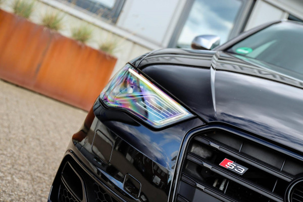 Audi S3 Sportback 2.0TFSI A3 Quattro 300pk S-Tronic 2e Eig|Panoramadak|Supersport Kuipstoelen|LED|ACC|B&O|Camera|NAVI|19inch|Black