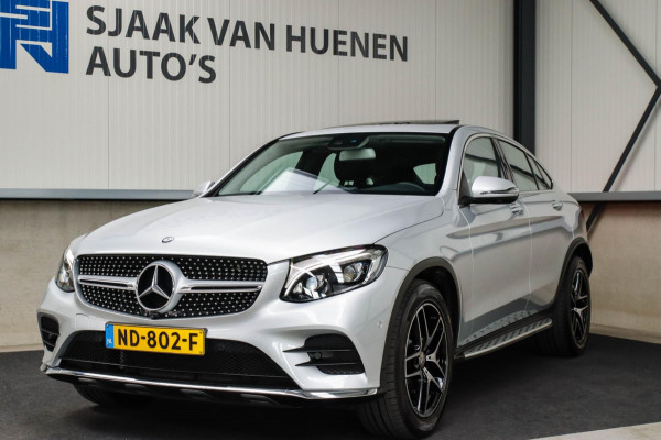 Mercedes-Benz GLC Coupé 250 4MATIC AMG Edition 211pk 9G AUT 2e Eig|NL|DLR|Schuifdak|Leder|LILS LED|360 View|19inch|Trekhaak