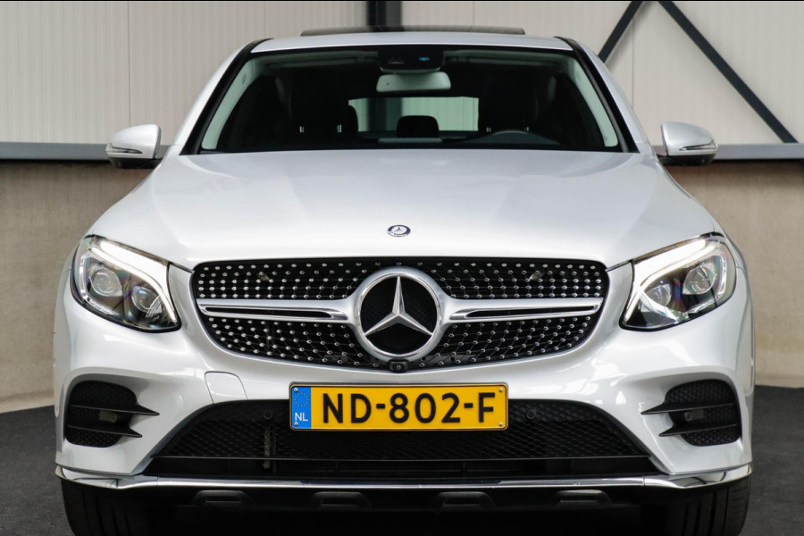 Mercedes-Benz GLC Coupé 250 4MATIC AMG Edition 211pk 9G AUT 2e Eig|NL|DLR|Schuifdak|Leder|LILS LED|360 View|19inch|Trekhaak