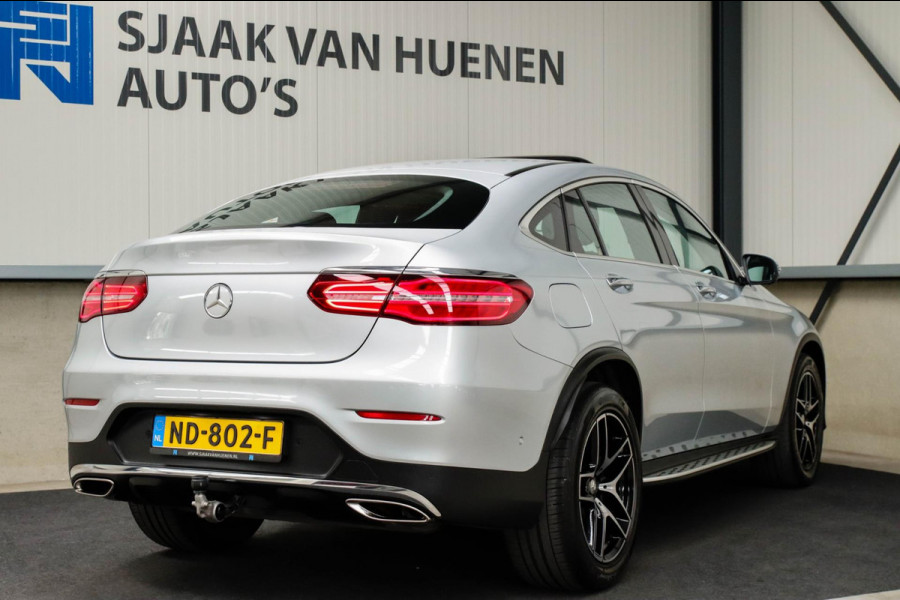 Mercedes-Benz GLC Coupé 250 4MATIC AMG Edition 211pk 9G AUT 2e Eig|NL|DLR|Schuifdak|Leder|LILS LED|360 View|19inch|Trekhaak