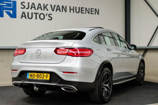 Mercedes-Benz GLC Coupé 250 4MATIC AMG Edition 211pk 9G AUT 2e Eig|NL|DLR|Schuifdak|Leder|LILS LED|360 View|19inch|Trekhaak