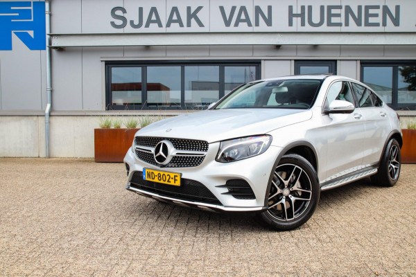 Mercedes-Benz GLC Coupé 250 4MATIC AMG Edition 211pk 9G AUT 2e Eig|NL|DLR|Schuifdak|Leder|LILS LED|360 View|19inch|Trekhaak