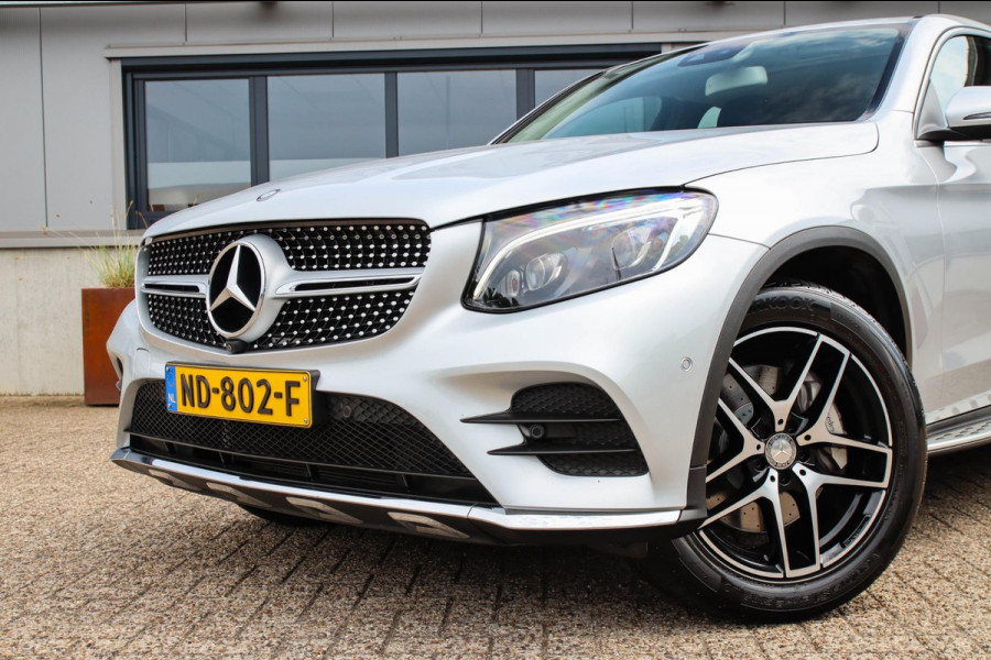 Mercedes-Benz GLC Coupé 250 4MATIC AMG Edition 211pk 9G AUT 2e Eig|NL|DLR|Schuifdak|Leder|LILS LED|360 View|19inch|Trekhaak