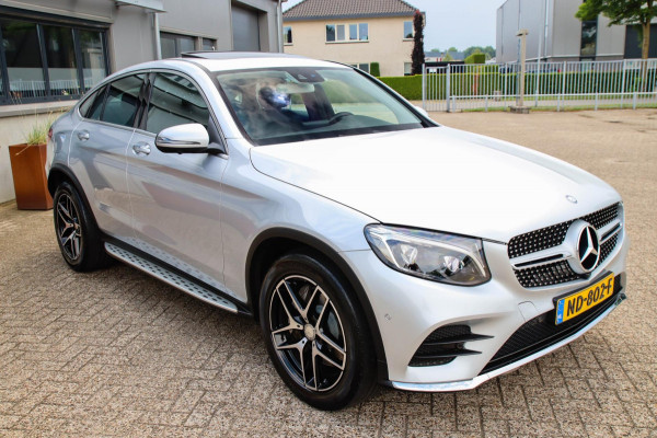 Mercedes-Benz GLC Coupé 250 4MATIC AMG Edition 211pk 9G AUT 2e Eig|NL|DLR|Schuifdak|Leder|LILS LED|360 View|19inch|Trekhaak