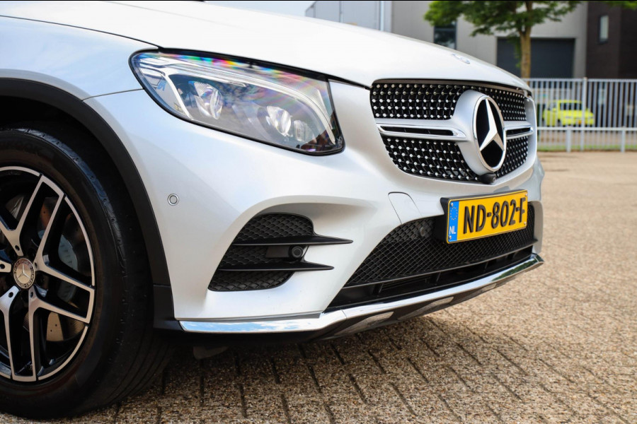 Mercedes-Benz GLC Coupé 250 4MATIC AMG Edition 211pk 9G AUT 2e Eig|NL|DLR|Schuifdak|Leder|LILS LED|360 View|19inch|Trekhaak