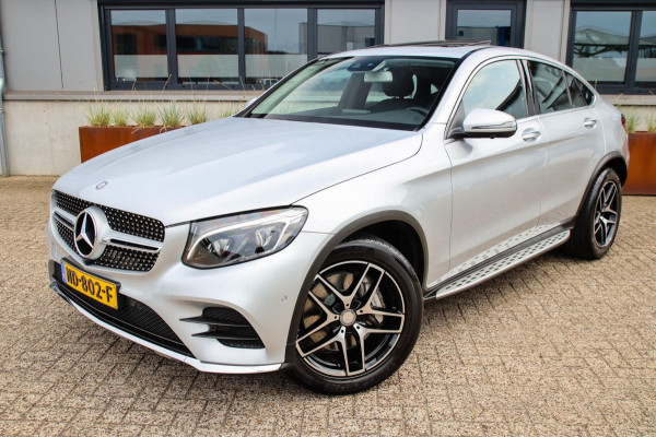 Mercedes-Benz GLC Coupé 250 4MATIC AMG Edition 211pk 9G AUT 2e Eig|NL|DLR|Schuifdak|Leder|LILS LED|360 View|19inch|Trekhaak