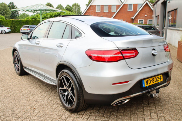 Mercedes-Benz GLC Coupé 250 4MATIC AMG Edition 211pk 9G AUT 2e Eig|NL|DLR|Schuifdak|Leder|LILS LED|360 View|19inch|Trekhaak