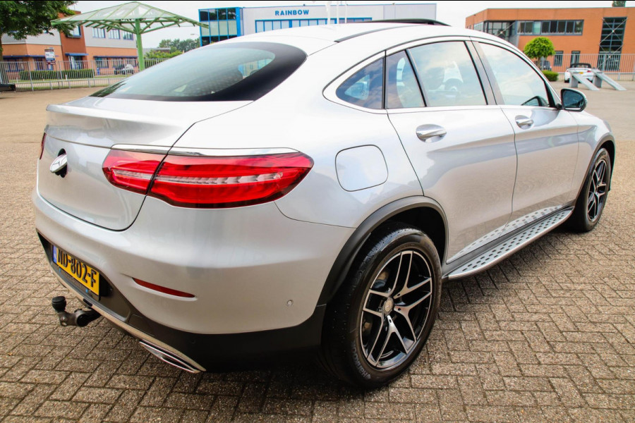 Mercedes-Benz GLC Coupé 250 4MATIC AMG Edition 211pk 9G AUT 2e Eig|NL|DLR|Schuifdak|Leder|LILS LED|360 View|19inch|Trekhaak