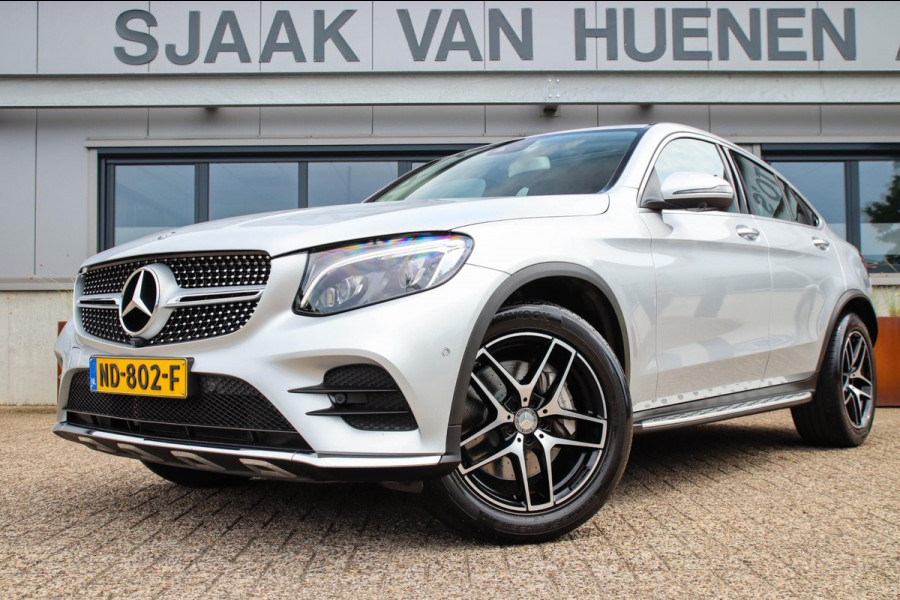 Mercedes-Benz GLC Coupé 250 4MATIC AMG Edition 211pk 9G AUT 2e Eig|NL|DLR|Schuifdak|Leder|LILS LED|360 View|19inch|Trekhaak