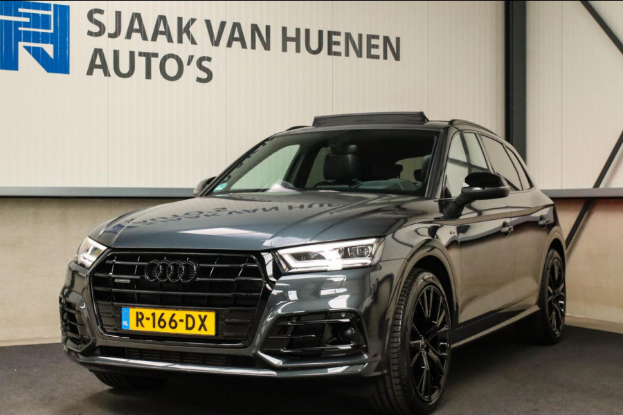 Audi Q5 2.0 TFSI Quattro Pro Line S S-Line 252pk Automaat! 1e Eig|DLR|Luchtvering|Panoramadak|Virtual Cockpit|LED Matrix|B&O|Black