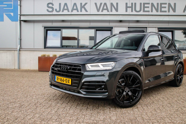 Audi Q5 2.0 TFSI Quattro Pro Line S S-Line 252pk Automaat! 1e Eig|DLR|Luchtvering|Panoramadak|Virtual Cockpit|LED Matrix|B&O|Black