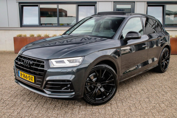 Audi Q5 2.0 TFSI Quattro Pro Line S S-Line 252pk Automaat! 1e Eig|DLR|Luchtvering|Panoramadak|Virtual Cockpit|LED Matrix|B&O|Black