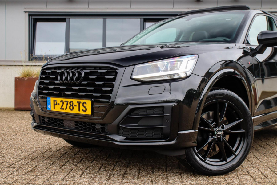 Audi Q2 1.4 TFSI CoD Sport Pro Line S S-line 150pk S-Tronic 1e Eig|Panoramadak|LED Matrix|3D Knippers|Leder|Side Assist|Black Pack