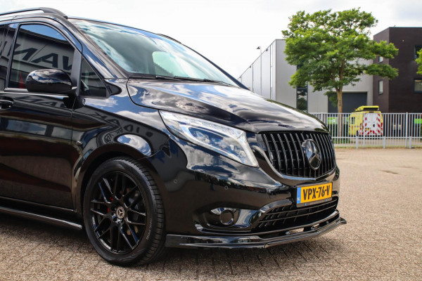 Mercedes-Benz Vito 114 CDI Lang AMG Edition 9G Automaat! UNIEK! NIEUW|LED|NAVI CarPlay|Camera|Leder|SideBars|Spoiler|19inch|Black