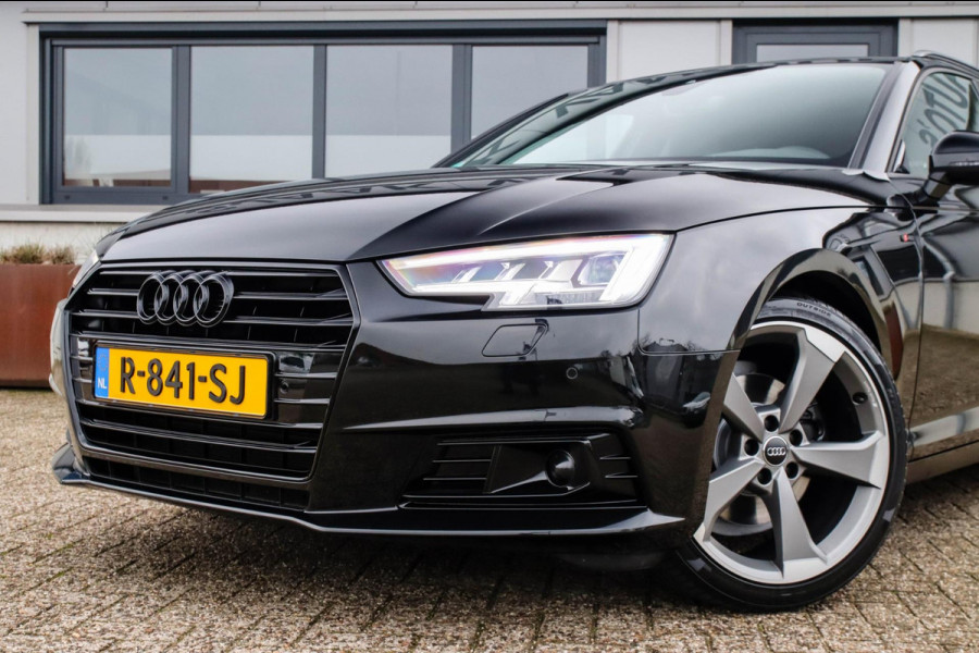 Audi A4 Avant 1.4 TFSI S-line Black Edition Facelift 150pk S-Tronic! 1e Eig|DLR|Virtual Cockpit|Leder elektrisch|LED|ACC|B&O|Black