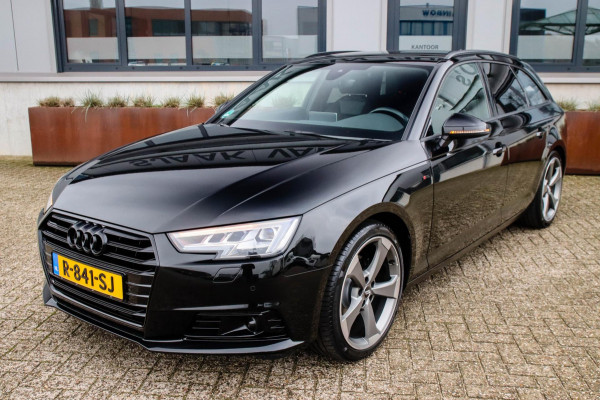 Audi A4 Avant 1.4 TFSI S-line Black Edition Facelift 150pk S-Tronic! 1e Eig|DLR|Virtual Cockpit|Leder elektrisch|LED|ACC|B&O|Black