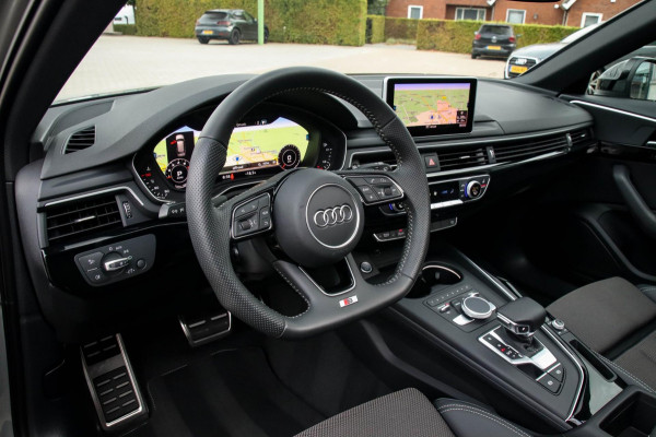 Audi A4 Avant 40 2.0TFSI S line Black Edition Facelift 190pk S-Tronic! 1e Eig|DLR|Panoramadak|Virtual Cockpit|Leder|LED|Black|19