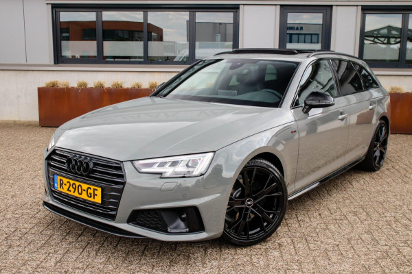 Audi A4 Avant 40 2.0TFSI S line Black Edition Facelift 190pk S-Tronic! 1e Eig|DLR|Panoramadak|Virtual Cockpit|Leder|LED|Black|19