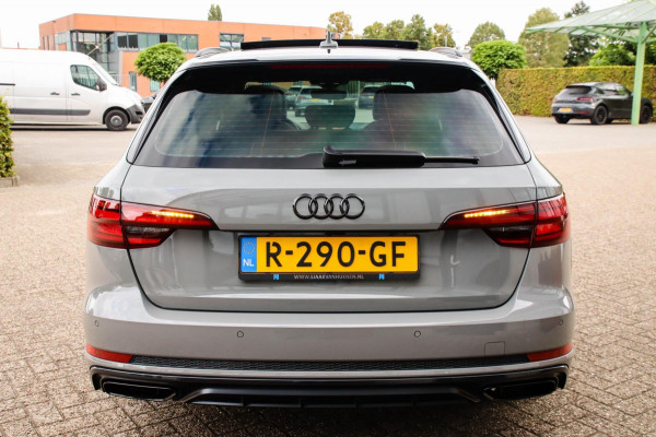 Audi A4 Avant 40 2.0TFSI S line Black Edition Facelift 190pk S-Tronic! 1e Eig|DLR|Panoramadak|Virtual Cockpit|Leder|LED|Black|19