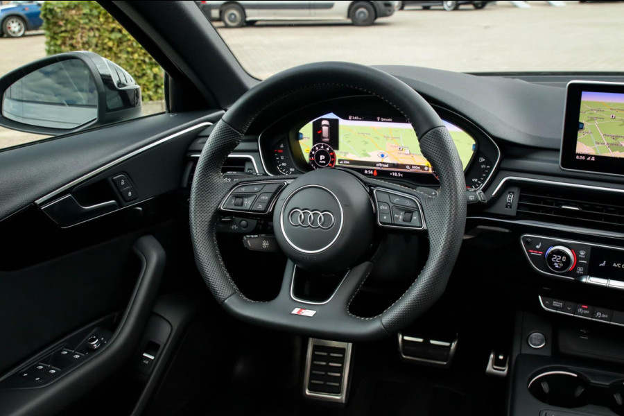 Audi A4 Avant 40 2.0TFSI S line Black Edition Facelift 190pk S-Tronic! 1e Eig|DLR|Panoramadak|Virtual Cockpit|Leder|LED|Black|19