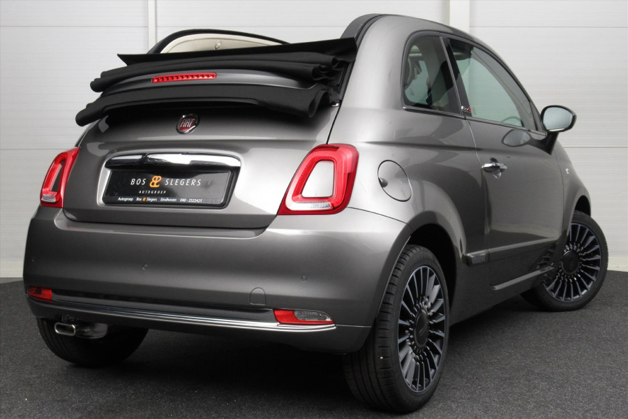 Fiat 500C 1.2 69pk Lounge Nieuwprijs 23400 euro Grootbeeld Navigatie