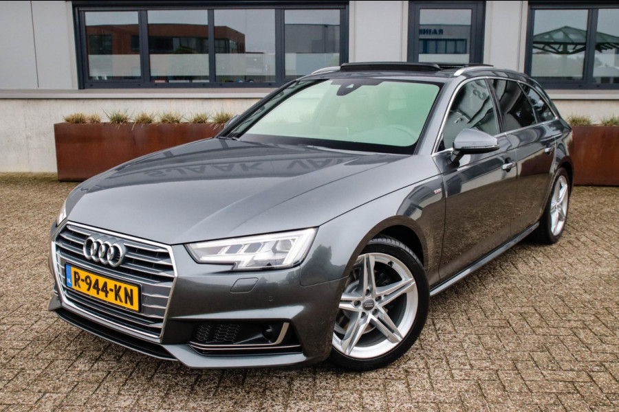 Audi A4 Avant 1.4 TFSI Sport Pro Line S S line Facelift 150pk S-Tronic 1e Eig|DLR|Panoramadak|Virtual Cockpit|Leder|ACC|Camera|B&O