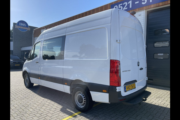 Mercedes-Benz Sprinter 317 1.9 CDI 170pk L2H2 DC 7 persoons / rijklaar € 44.950 ex btw / lease vanaf € 936 / climate control / trekhaak 2000 kg / achteruit rijcamera !