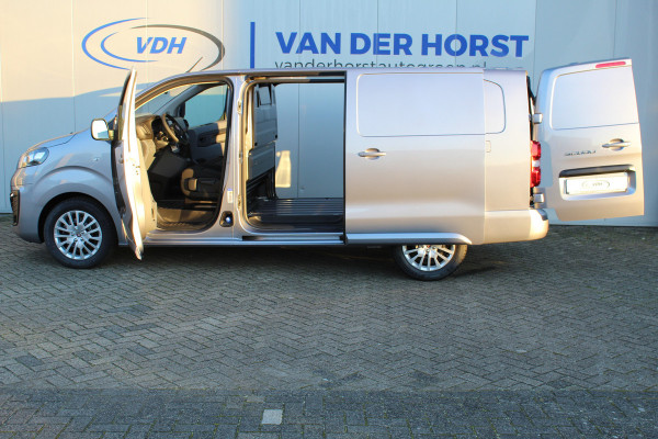 Fiat Scudo 2.0-145pk MultiJet L3H1 SX. Schuifdeur links en rechts. Airco, navigatie, telefoonvoorb., camera, metallic lak, 3-zits, cruise cntrl., lengte 3.