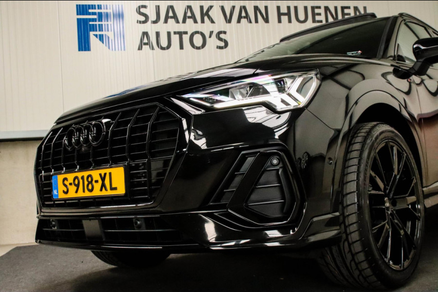 Audi Q3 35 TFSI 1.5 TFSI S Line Pro Line S 150pk S-Tronic 1e|Panoramadak|Virtual Cockpit|LED Matrix|Lederen sportstoelen|Black|360