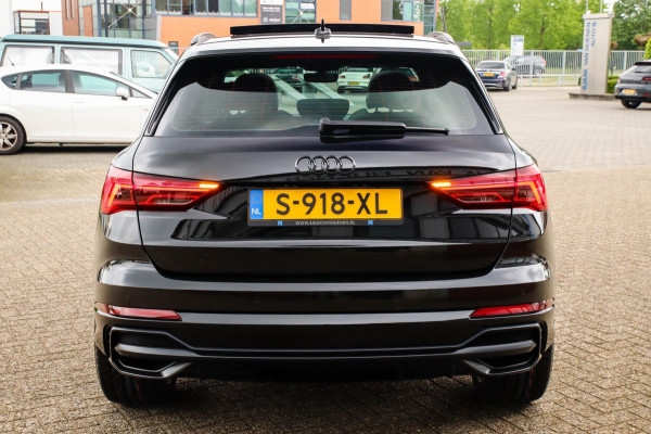 Audi Q3 35 TFSI 1.5 TFSI S Line Pro Line S 150pk S-Tronic 1e|Panoramadak|Virtual Cockpit|LED Matrix|Lederen sportstoelen|Black|360