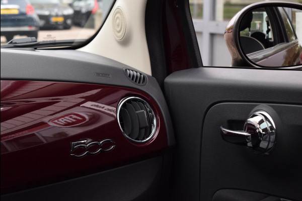 Fiat 500 80pk Lounge|16"|PDC|Nav|Cruise|Clima|TFT|Pano