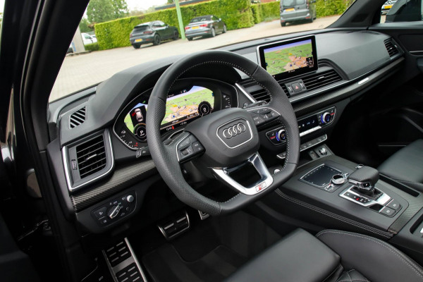 Audi Q5 55 TFSI e Quattro Competition Pro Line S S-Line 367pk Automaat Luchtvering|Panoramadak|Virtual Cockpit|S kuipstoelen|Black