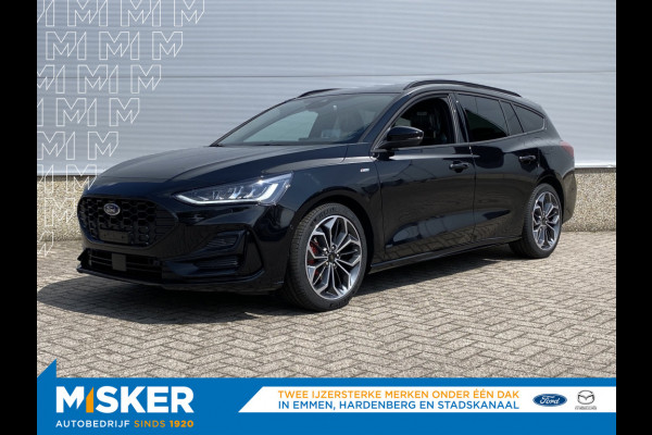 Ford FOCUS Wagon 1.0 EBH ST Line X Automaat! DRIVERPACK! WINTERPACK! TREKHAAK!