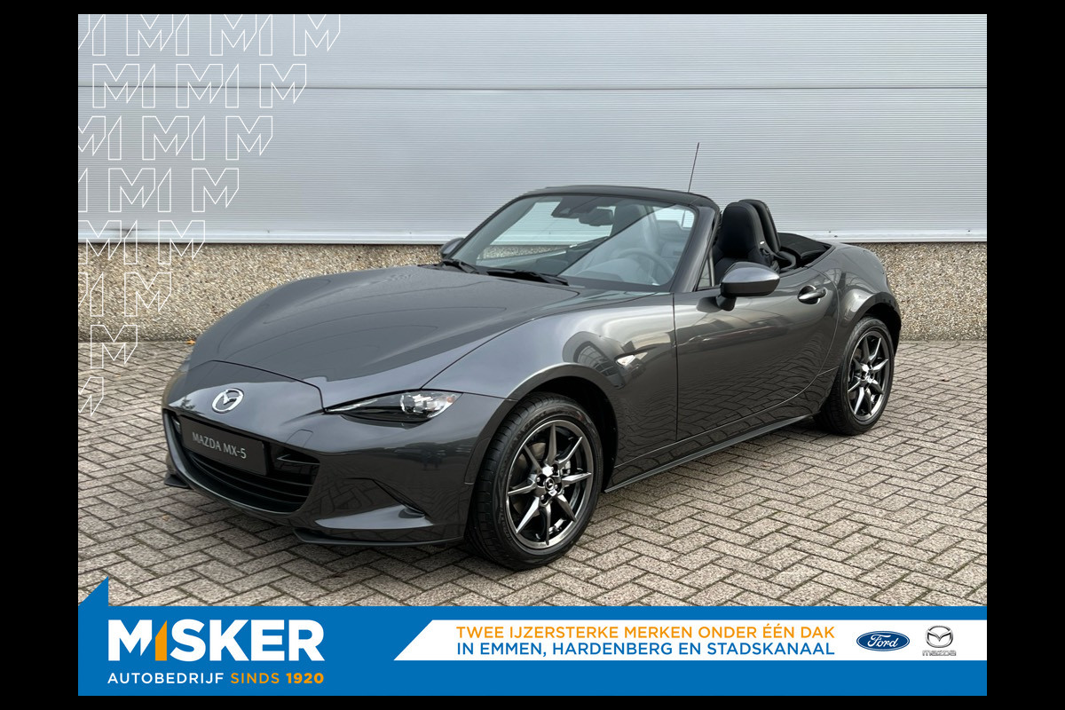 Mazda MX-5 1.5 132pk, Luxury , UIT VOORRAAD, € 3000,- inruilpremie