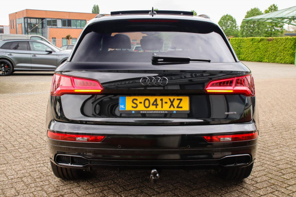 Audi Q5 55 TFSI e Quattro Competition Pro Line S S-Line 367pk Automaat! 1e Eig|Panoramadak|Virtual Cockpit|S kuipstoelen|B&O|Black