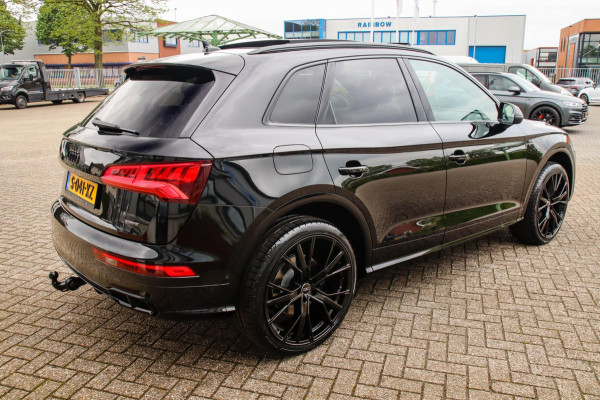 Audi Q5 55 TFSI e Quattro Competition Pro Line S S-Line 367pk Automaat! 1e Eig|Panoramadak|Virtual Cockpit|S kuipstoelen|B&O|Black