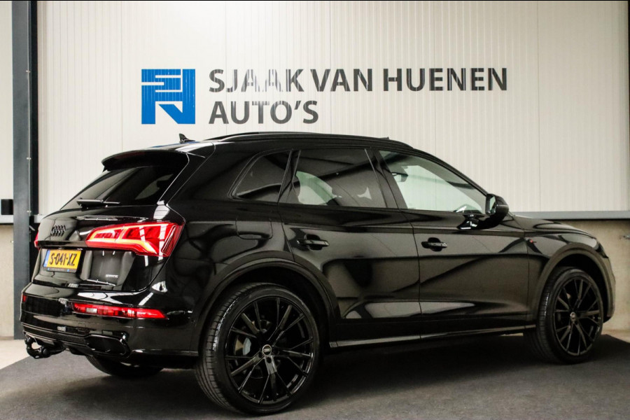 Audi Q5 55 TFSI e Quattro Competition Pro Line S S-Line 367pk Automaat! 1e Eig|Panoramadak|Virtual Cockpit|S kuipstoelen|B&O|Black