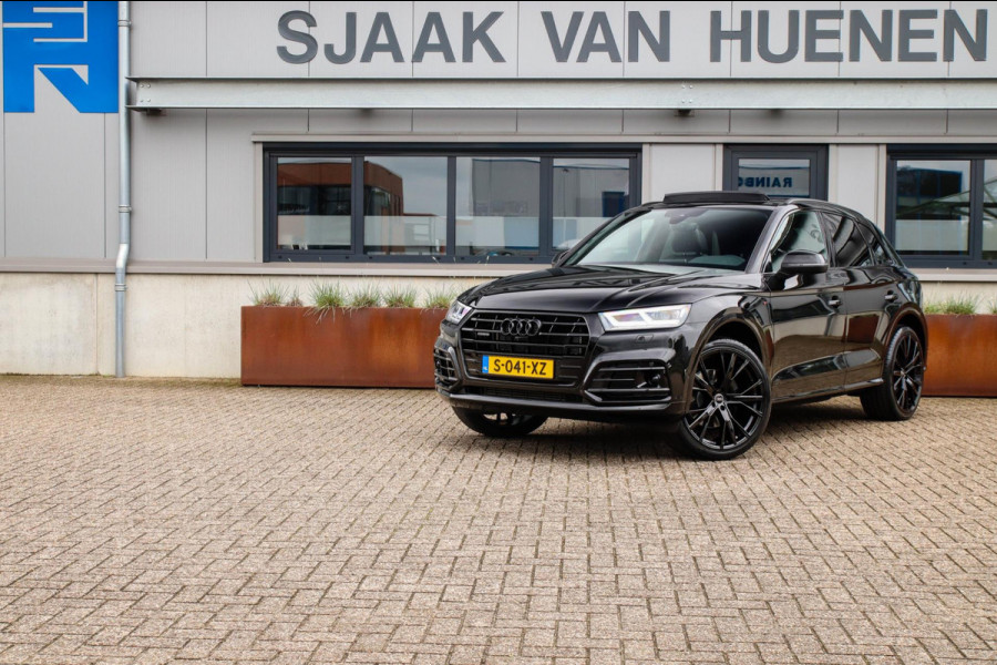 Audi Q5 55 TFSI e Quattro Competition Pro Line S S-Line 367pk Automaat! 1e Eig|Panoramadak|Virtual Cockpit|S kuipstoelen|B&O|Black