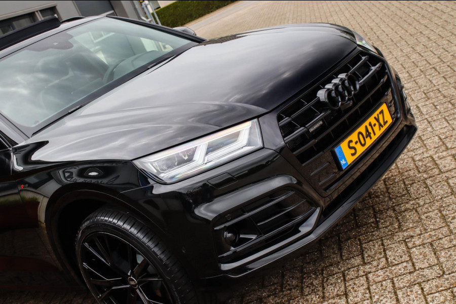 Audi Q5 55 TFSI e Quattro Competition Pro Line S S-Line 367pk Automaat! 1e Eig|Panoramadak|Virtual Cockpit|S kuipstoelen|B&O|Black