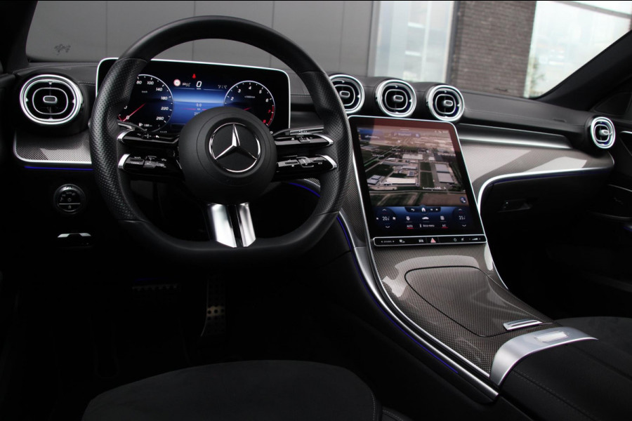 Mercedes-Benz C-Klasse 180 AMG Line | Trekhaak | Distronic | Sfeerverlicht.