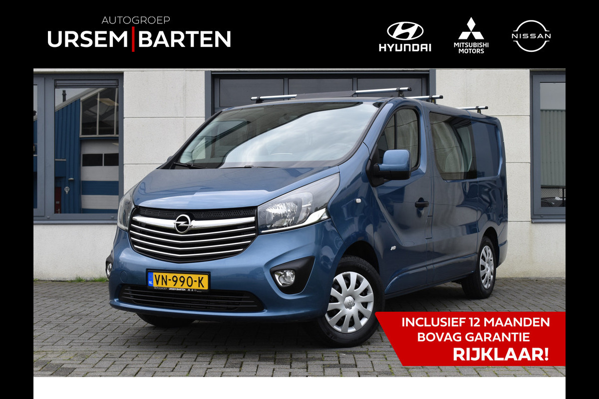 Opel Vivaro 1.6 CDTI L1H1 DC Edition | dubbelcabine | navigatie | trekhaak