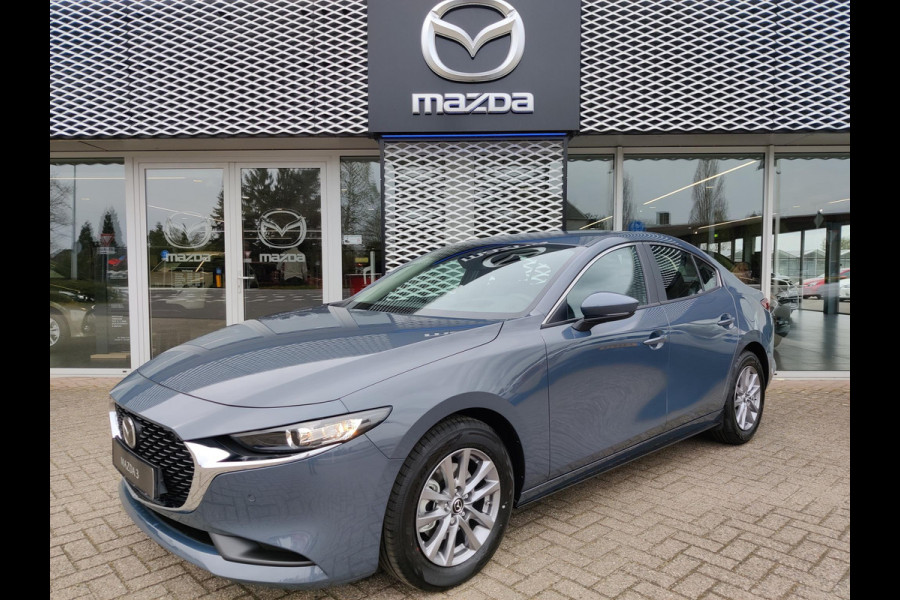 Mazda 3 2.0 E-SkyActiv-G 122 Comfort Automaat | LEER PAKKET | 6 JAAR GARANTIE! |