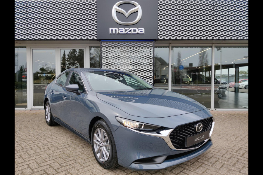 Mazda 3 2.0 E-SkyActiv-G 122 Comfort Automaat | LEER PAKKET | 6 JAAR GARANTIE! |