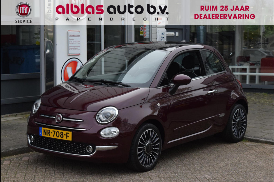 Fiat 500 80pk Lounge|16"|PDC|Nav|Cruise|Clima|TFT|Pano